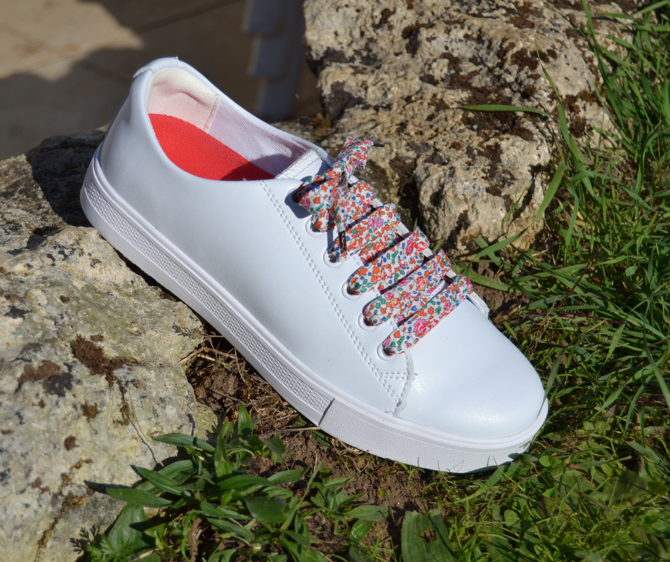 Lacets en Liberty 110cm